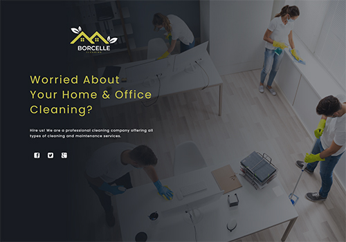 Cleaning Service theme