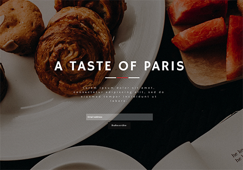 Cuisine theme
