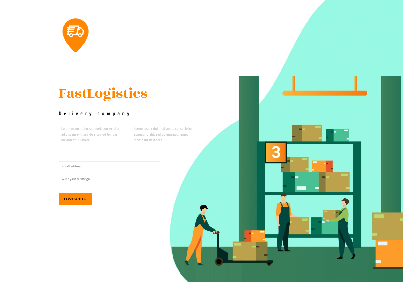 Delivery Company theme
