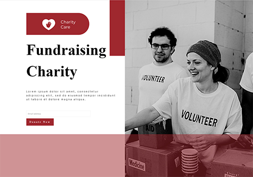 Fundraising Charity theme