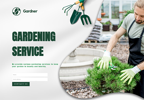 Gardening Service theme