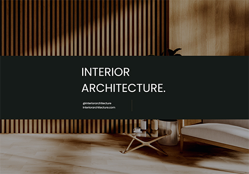 Interior Architecture theme