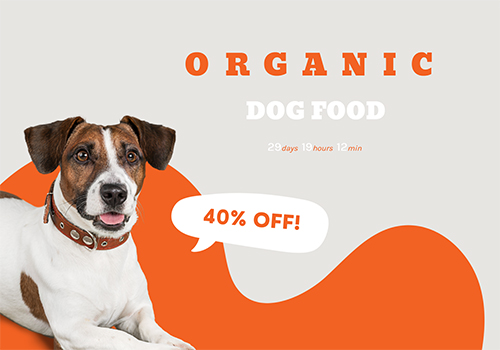 Organic Dog Food theme
