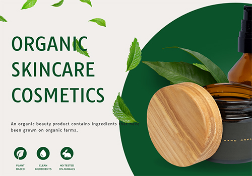 Organic Skincare Cosmetics theme