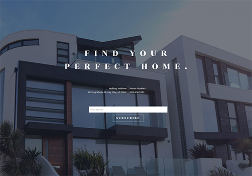 Real Estate Business theme