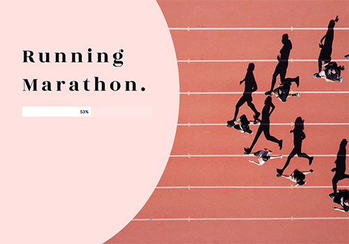 Running Marathon theme